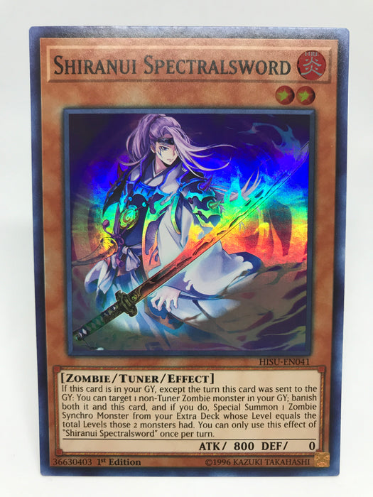 Shiranui Spectralsword / Super - HISU-EN041 - 1st