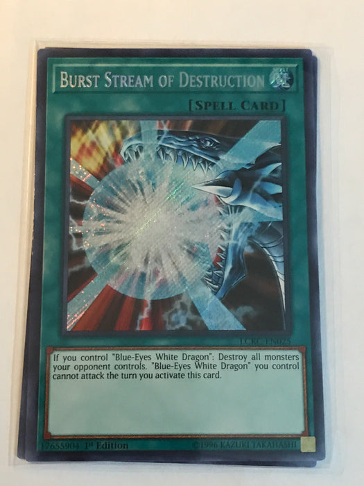 Burst Stream of Destruction / Secret - LCKC-EN025 - 1st