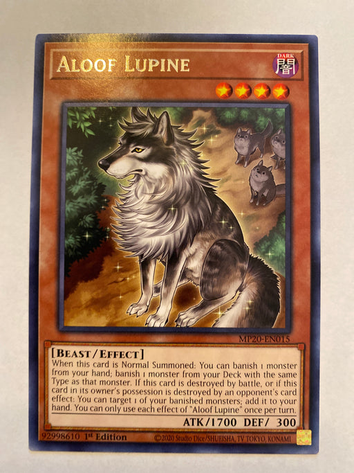 Aloof Lupine / Rare- MP20-EN015- 1st