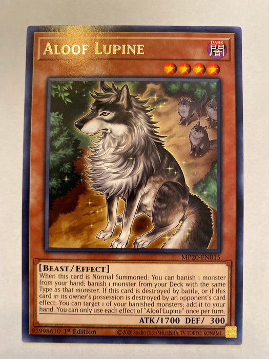 Aloof Lupine / Rare- MP20-EN015- 1st