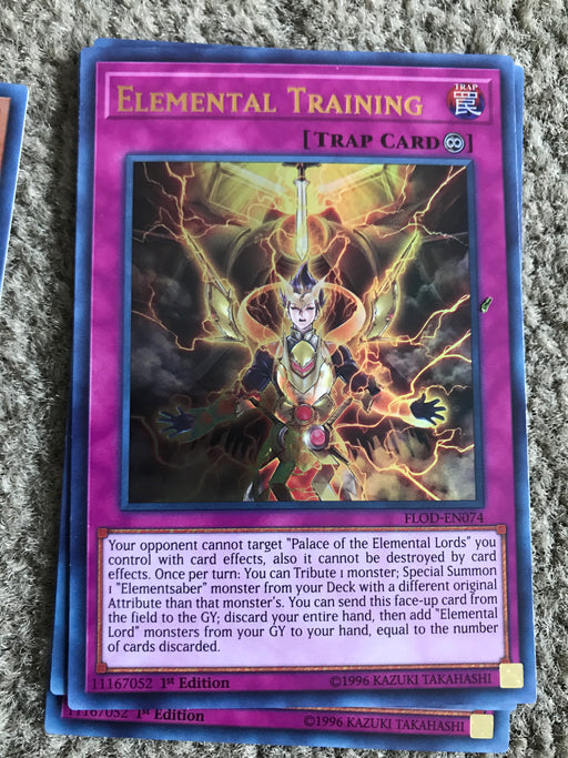 Elemental Training / Ultra - FLOD-EN074 - 1st