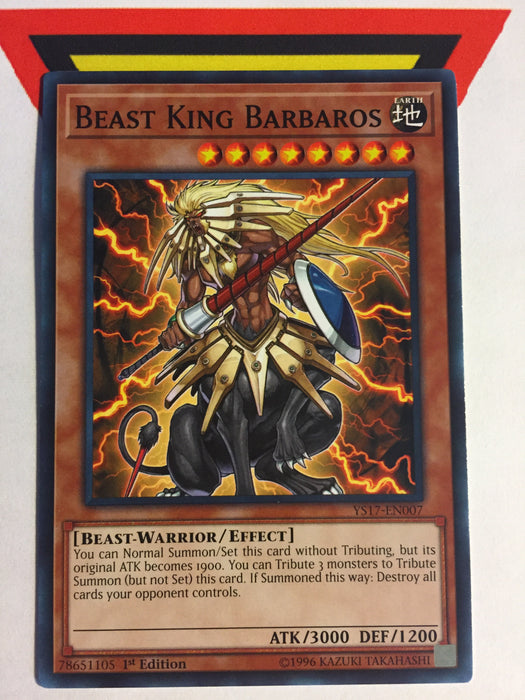 BEAST KING BARBAROS - COMMON - VARIOUS - 1ST
