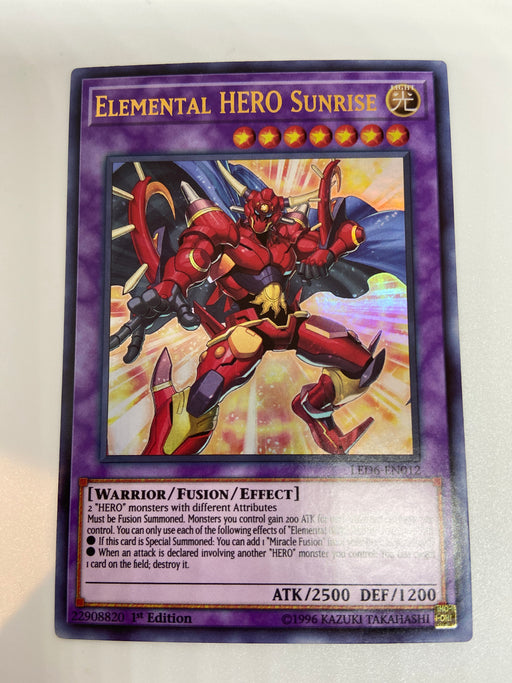 Elemental HERO Sunrise / ULTRA - LED6-EN012 - 1st