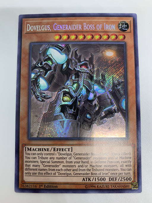 Dovelgus, Generaider Boss of Iron / Secret - MYFI-EN029 - 1st