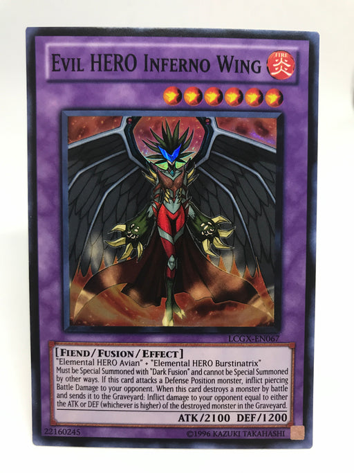 Evil HERO Inferno Wing / Super - LCGX-EN067