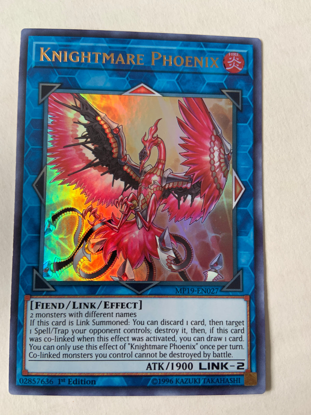 Knightmare Phoenix / Ultra - MP19-EN027 - 1st — Transcend Cards