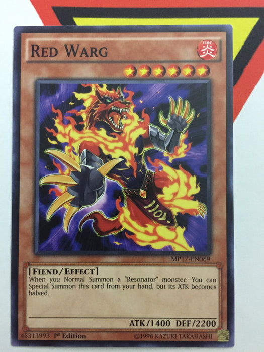 RED WARG - COMMON - MP17-EN069 - 1ST