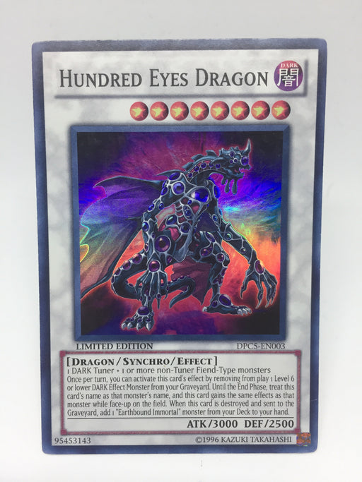 Hundred Eyes Dragon / Super - DPC5-EN003 - Lim