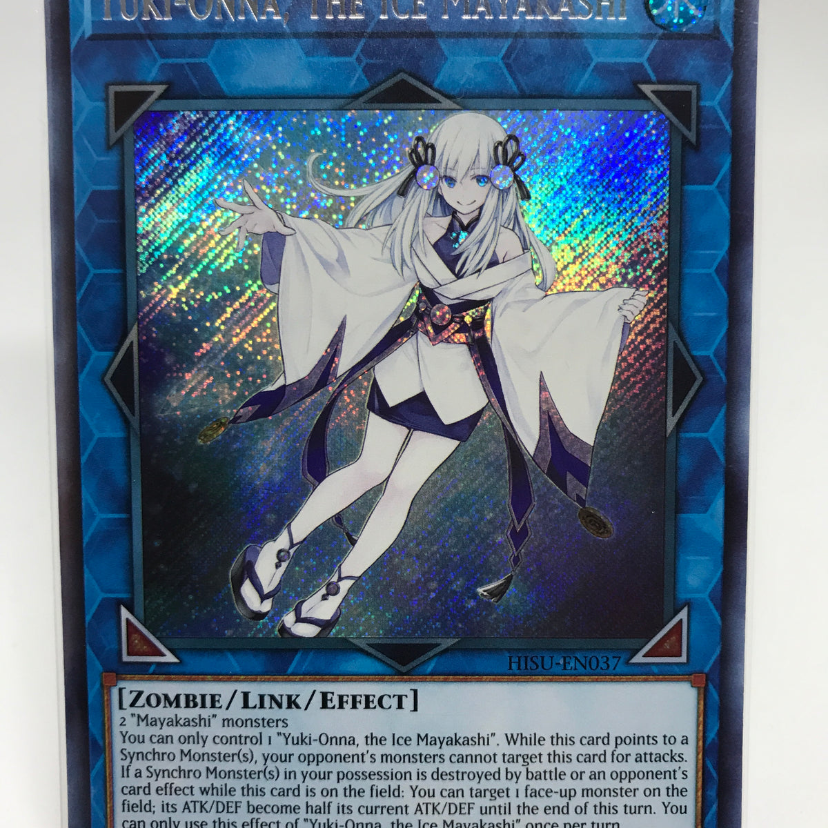 Yugioh! Yuki-Onna, the Ice Mayakashi / Secret - HISU-EN037