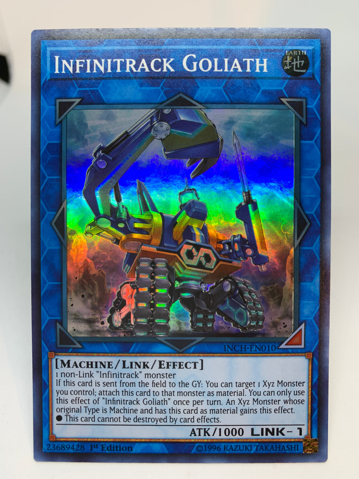 Yugioh! Infinitrack Goliath / Super - INCH-EN010 - 1st — Transcend Cards