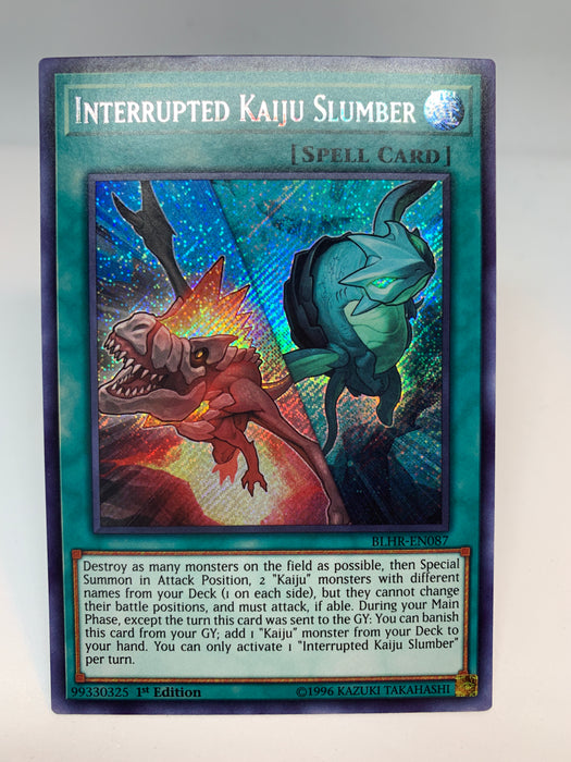 Interrupted Kaiju Slumber / Secret - BLHR-EN087 - 1st