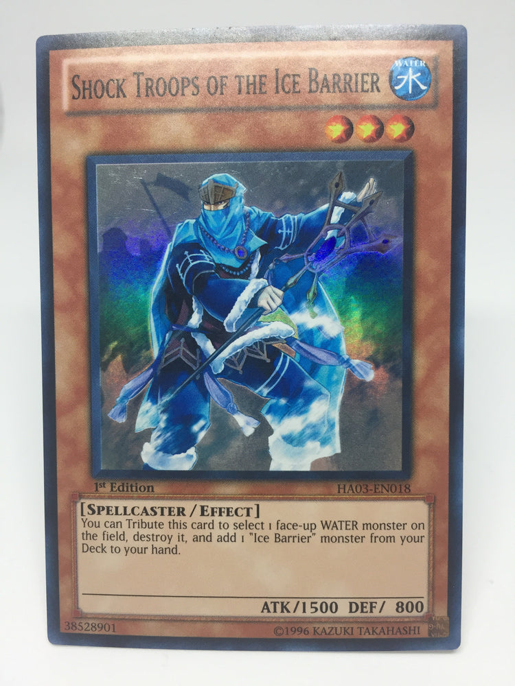 Shock Troops of the Ice Barrier - Super - HA03-EN018 - 1st