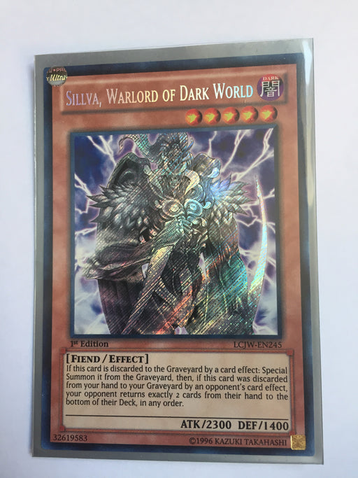 Sillva, Warlord of Dark World - Secret - LCJW-EN245 - 1st