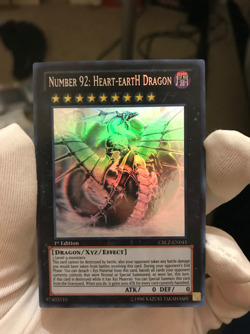 Number 92: Heart-eartH Dragon / Ghost - CBLZ-EN045 - 1st - VLP