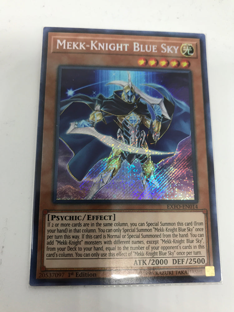 Mekk-Knight Blue Sky - Secret - EXFO-EN014 - 1st