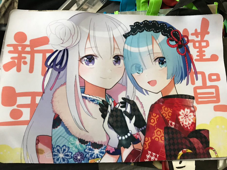 Playmat: Emilia & Rem