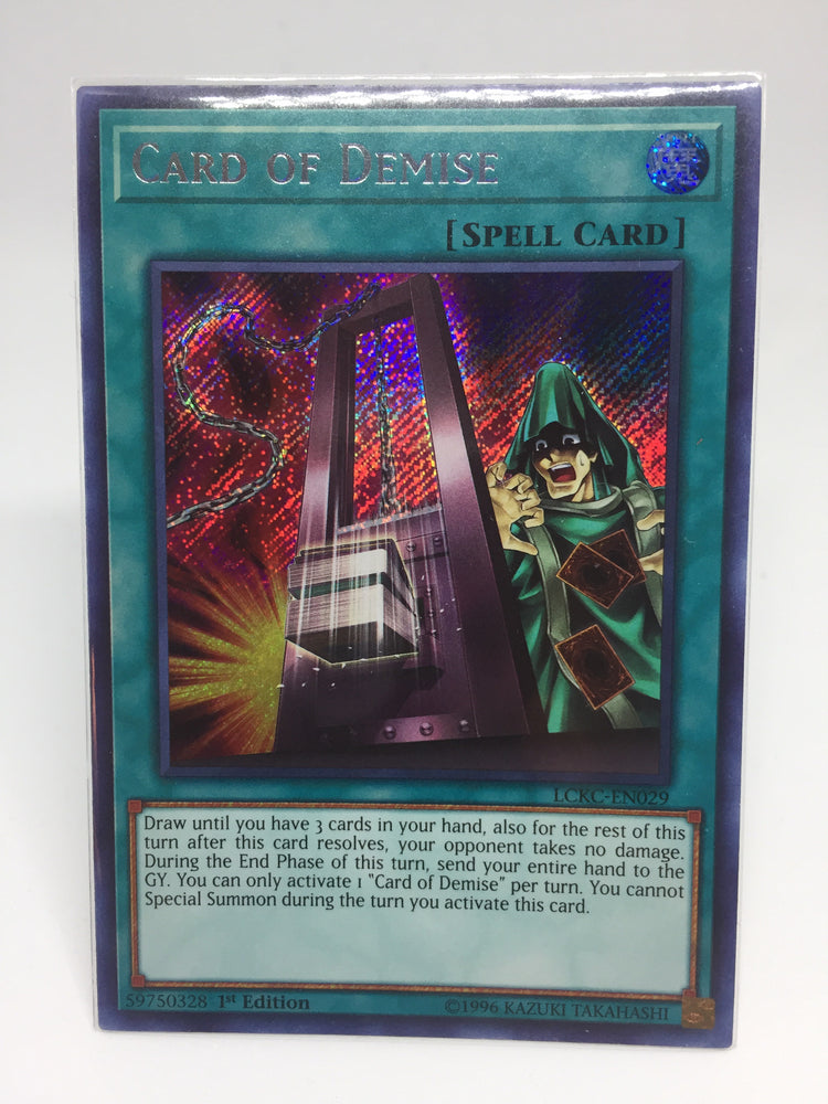 Card of Demise / Secret - LCKC-EN029 - 1st