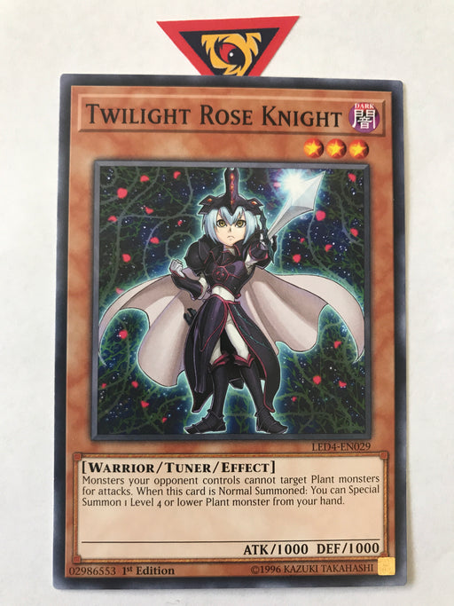 Twilight Rose Knight / Common - LED4-EN029 - 1st