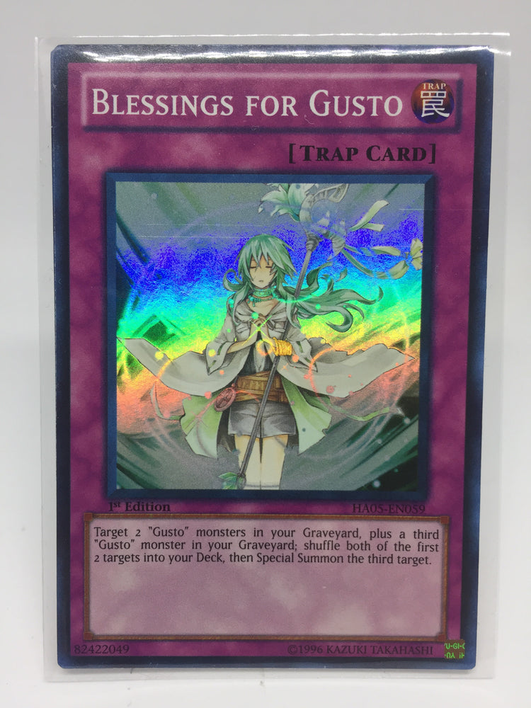Blessings for Gusto / Super - HA05-EN059 - 1st