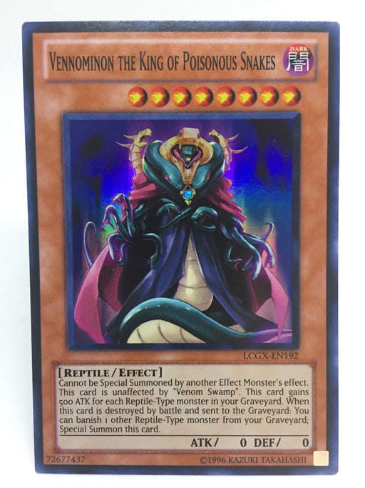 Vennominon the King of Poisonous Snakes / Super - LCGX-EN192