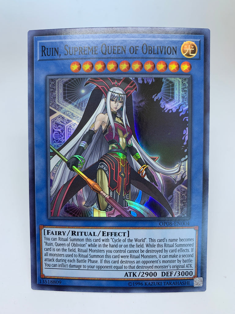 Ruin, Supreme Queen of Oblivion / Super - OP08-EN004 Transcend Cards Ruin, Supreme Queen of Oblivion / Super - OP08-EN004 Transcend Cards