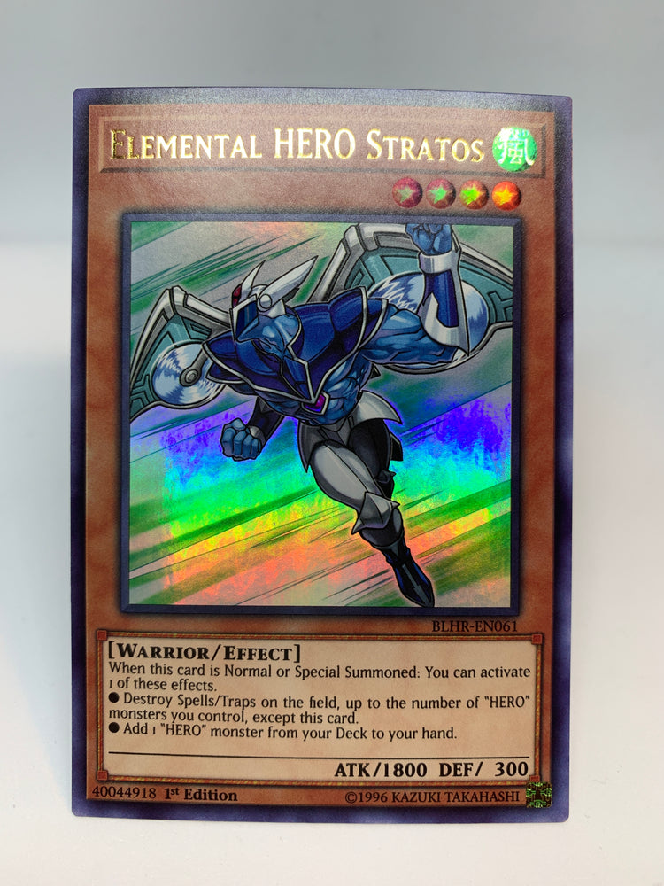 Elemental HERO Stratos - BLHR-EN061 - Ultra - 1st