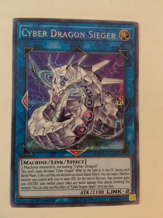 Cyber Dragon Sieger / Prismatic Secret - MP19-EN108 - 1st