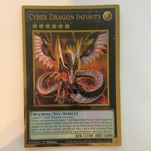 Cyber Dragon Infinity / Gold - MAGO-EN033 - 1st