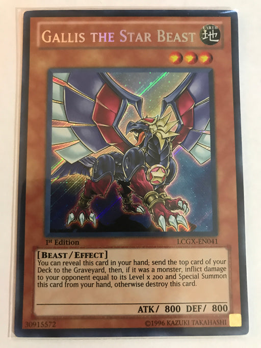 Gallis the Star Beast / Secret - LCGX-EN041 - 1st