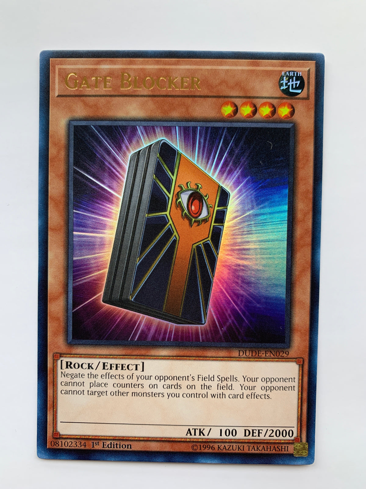 Gate Blocker / DUDE-EN029 - Ultra - 1st — Transcend Cards