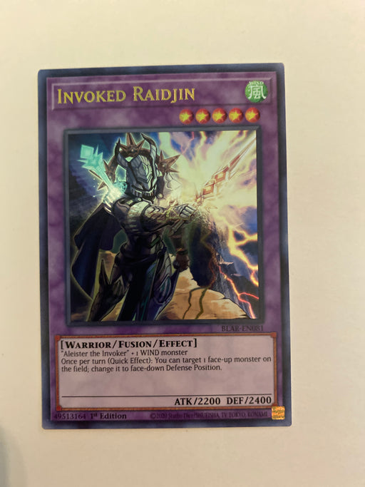 Invoked Raidjin / Ultra - BLAR-EN081