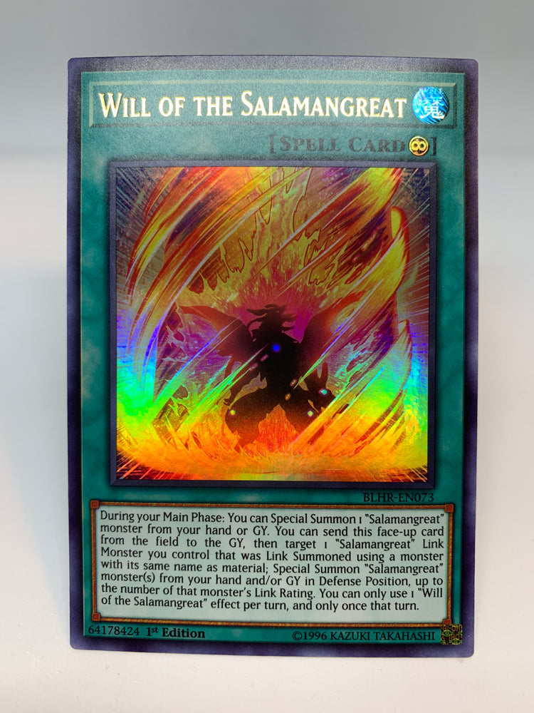 Will of the Salamangreat / Ultra- BLHR-EN073 - 1st