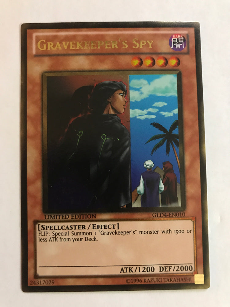 Gravekeeper's Spy - Gold - GLD4-EN010 - Lim