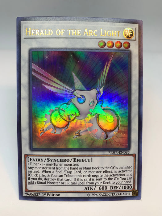 Yugioh! Herald of the Arc Light / Ultra - BLHR-EN085 - 1st Transcend Cards Yugioh! Herald of the Arc Light / Ultra - BLHR-EN085 - 1st Transcend Cards