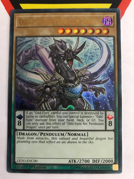 ODD-EYES ARC PENDULUM DRAGON - ULTRA - LEDD-ENC00 - 1ST