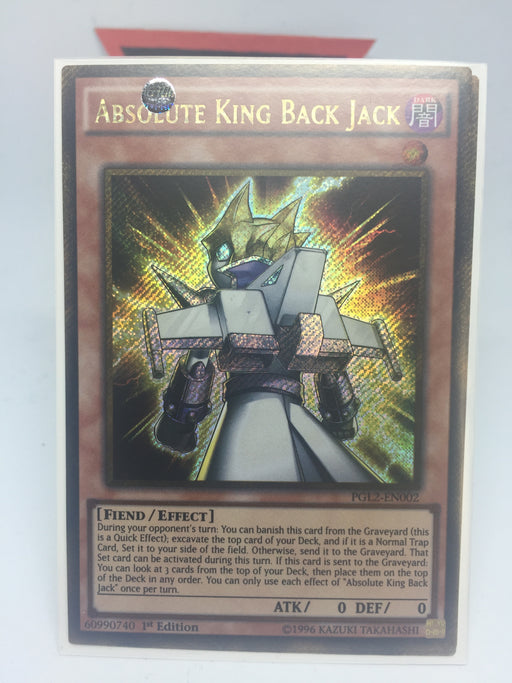 Absolute King Back Jack / Gold Secret - PGL2-EN002 - 1st