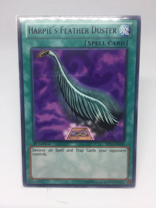 Harpie's Feather Duster / Black Rare - BP01-EN035 - 1st