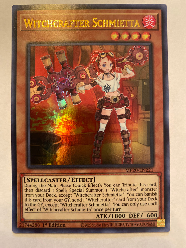 Witchcrafter Schmietta / Ultra - MP20-EN221- 1st