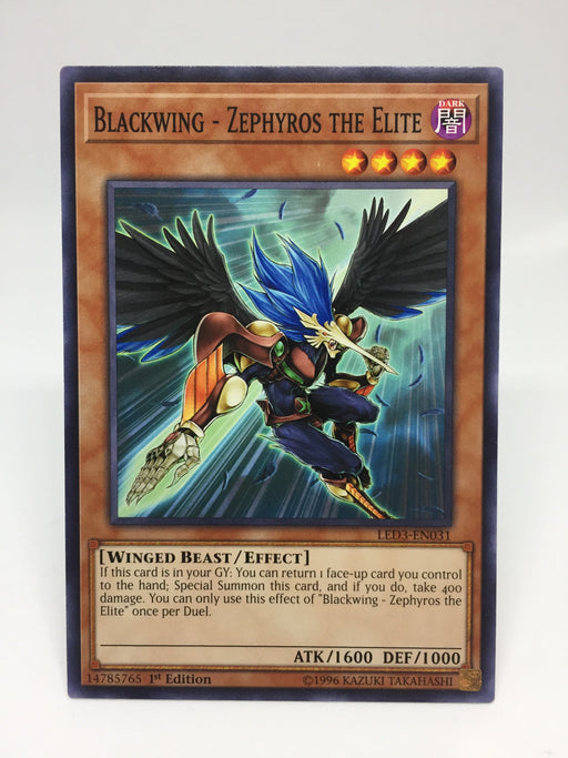 Blackwing - Zephyros the Elite / Common - LED3-EN031 - 1st