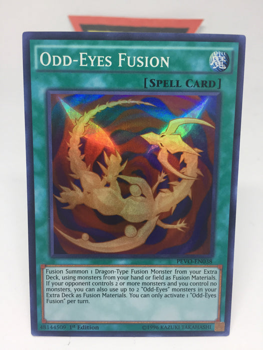 Odd-Eyes Fusion - Super - PEVO-EN038 - 1st
