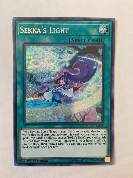 Sekka's Light / Secret - MP19-EN041 - 1st