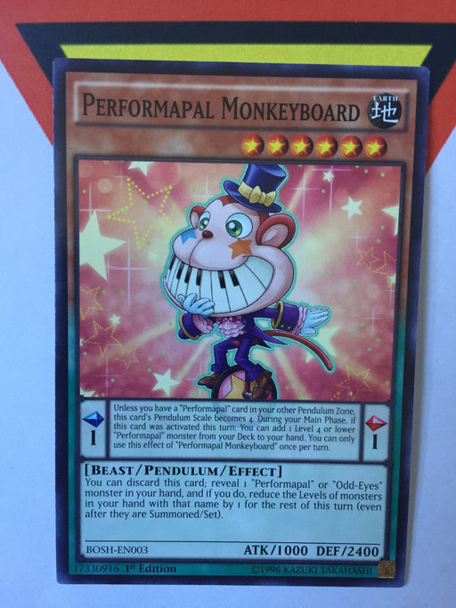 PERFORMAPAL MONKEYBOARD - COMMON - BOSH-EN003 - 1ST