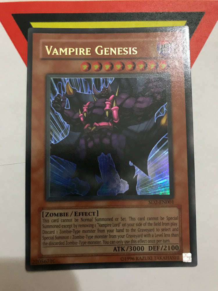 Vampire Genesis - Ultra - SD2-EN001 - 1st