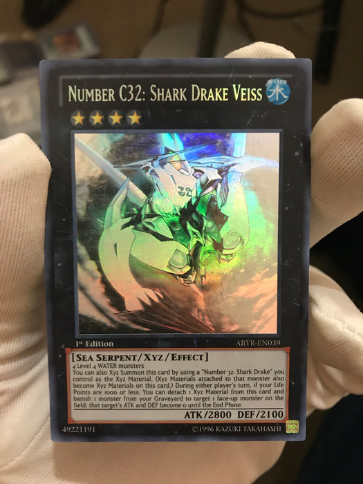 Number C32: Shark Drake Veiss / Ghost - ABYR-EN039 - 1st - VLP