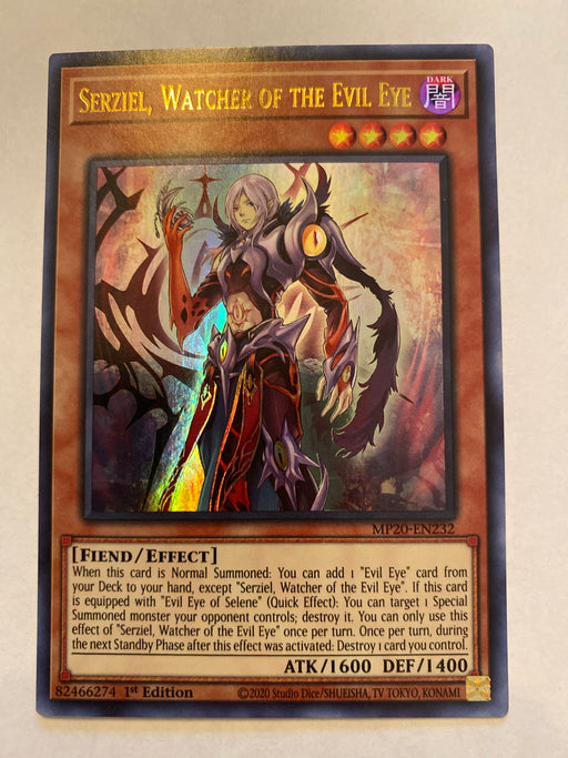 Serziel, Watcher of the Evil Eye / Ultra - MP20-EN232- 1st