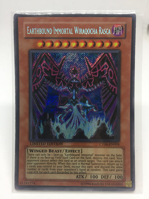 Earthbound Immortal Wiraqocha Rasca / Secret - CT06-EN004 - Lim