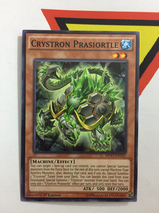 CRYSTRON PRASIORTLE - COMMON - MP17-EN137 - 1ST