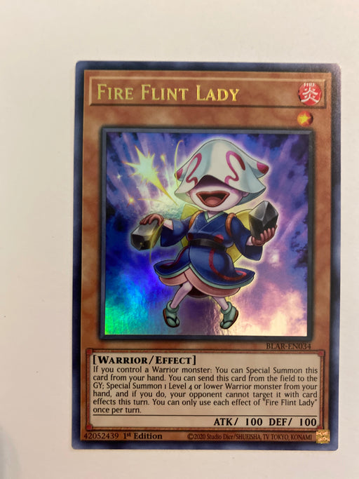 Fire Flint Lady / Ultra - BLAR-EN034 - 1st