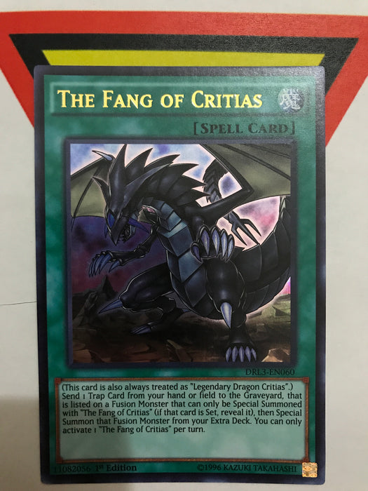 yugioh fang of critias card The Fang of Critias - Ultra - Various