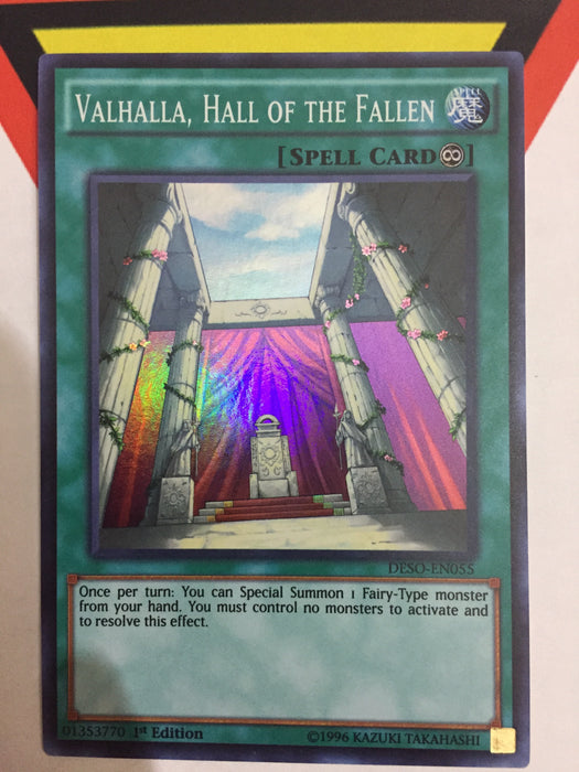 VALHALLA, HALL OF THE FALLEN - SUPER - DESO-EN055 - 1ST